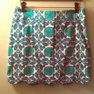vineyard vines women’s printed skirt size 4
